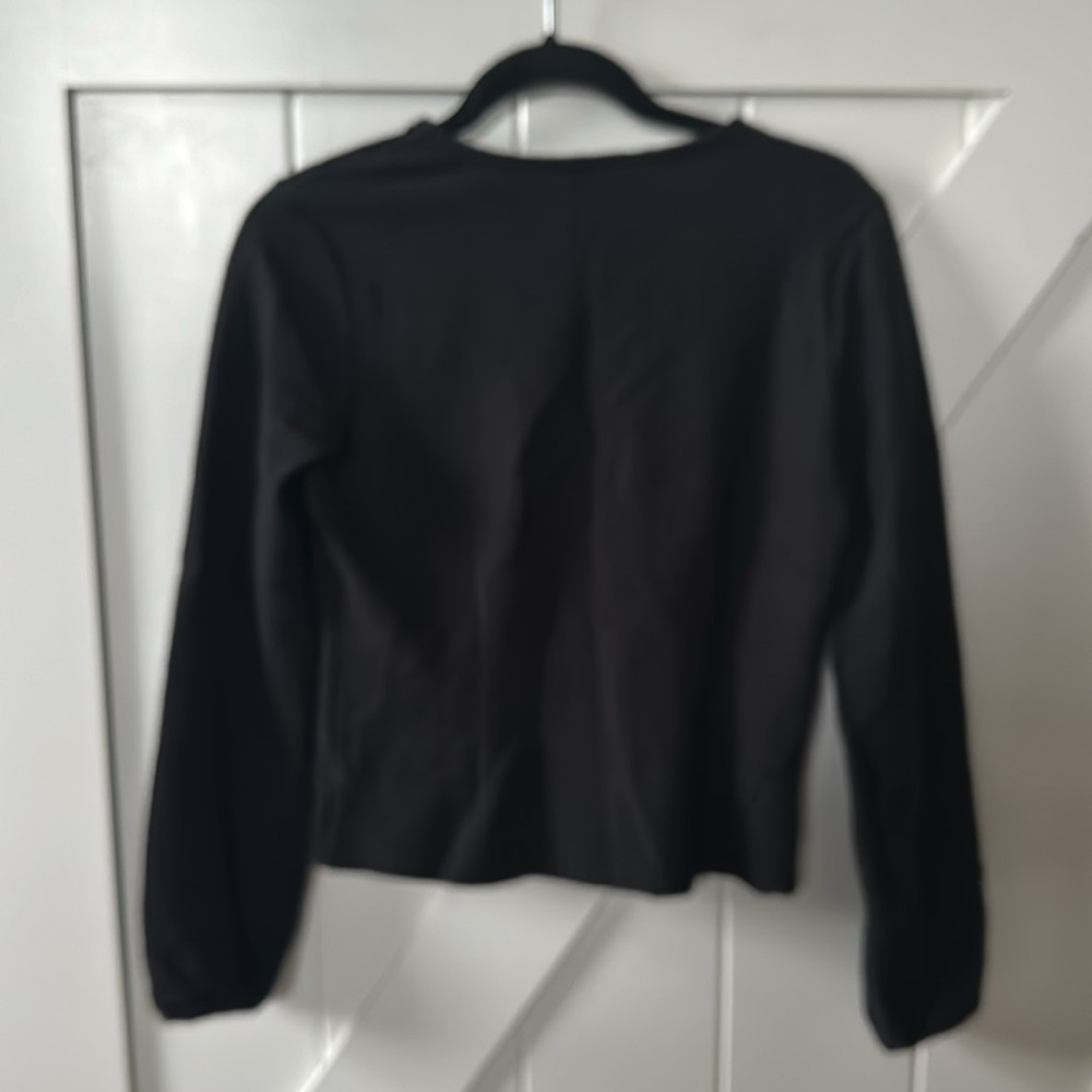 Madewell NWT Texture & Thread Madewell Button Wrap Shirt - Picture 5 of 11